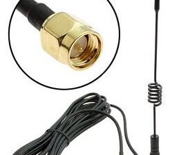 Антенна GSM GKT-433-3B3 (3m RG174) SMA P