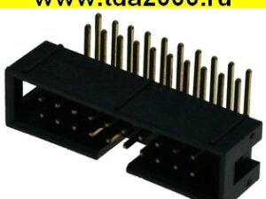 Разъём IDC BH-20R гнездо на плату (IDC-20MR)