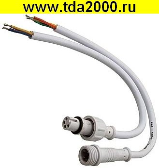 Ft047040.jpg Разъём Герметичный 4pin WP L=40 D=13mm 4х0.3mm2 — изображение 1