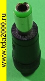 питания D=6,3х3,0 штекер - гнездо 5,5х2,5 Переходник — изображение 2