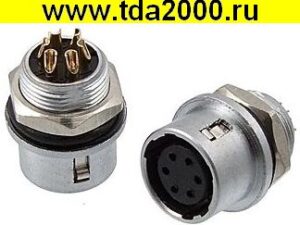 Разъём Быстроразъемный YC8-6 male on block 6pin