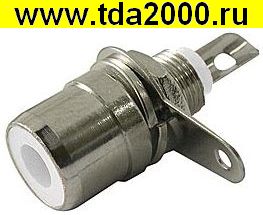 Разъём RCA RP-1 white