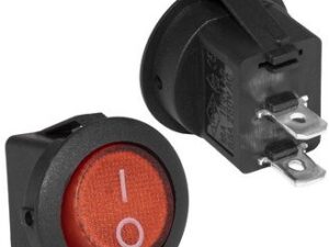 Клавишный переключатель RS-101-8C on-off красный